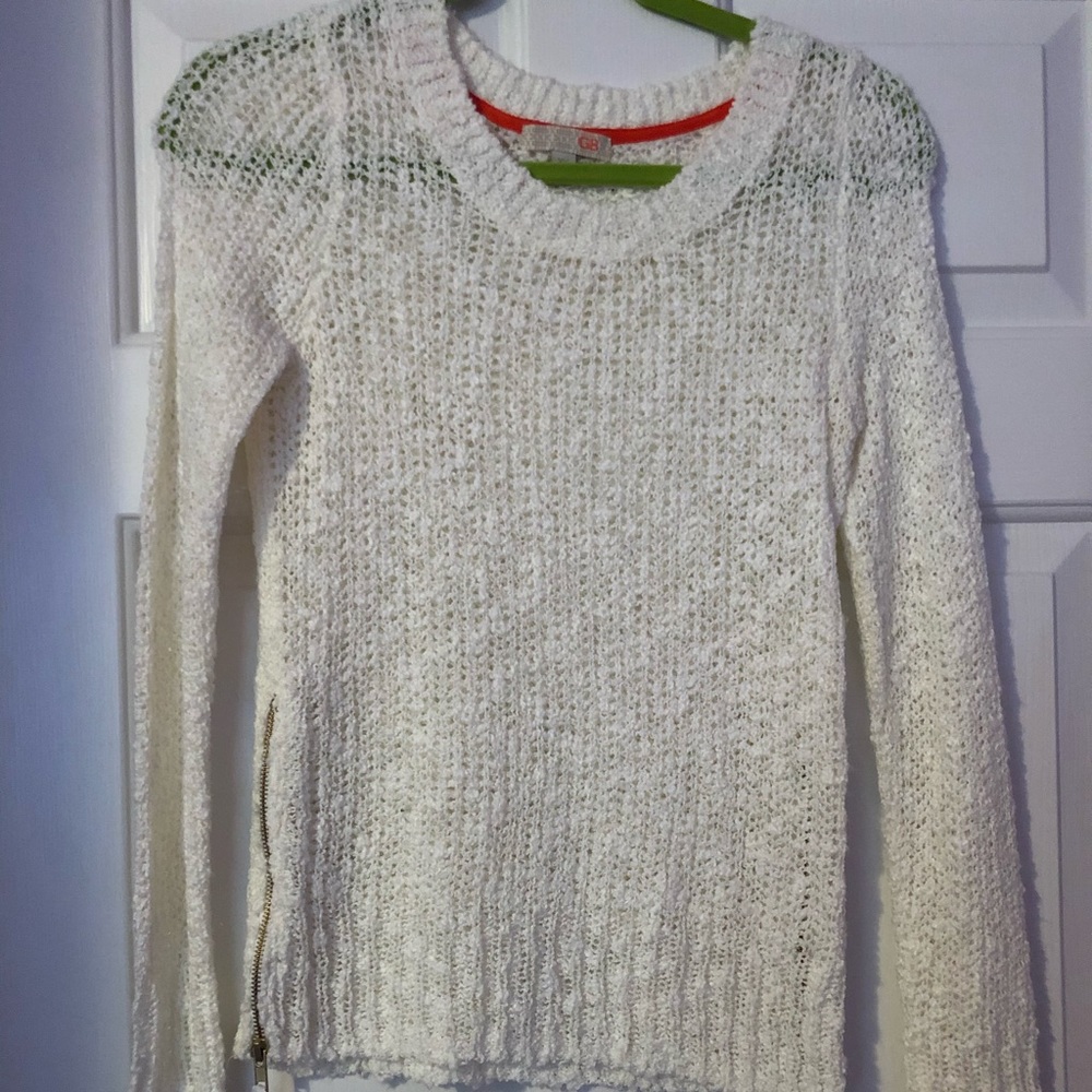 White sweater